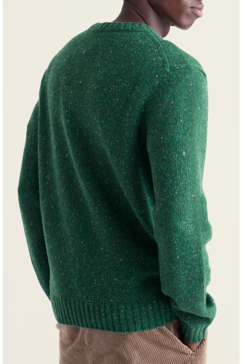 Trowan Merino Wool Blend Sweater, Alternate, color, THICKET