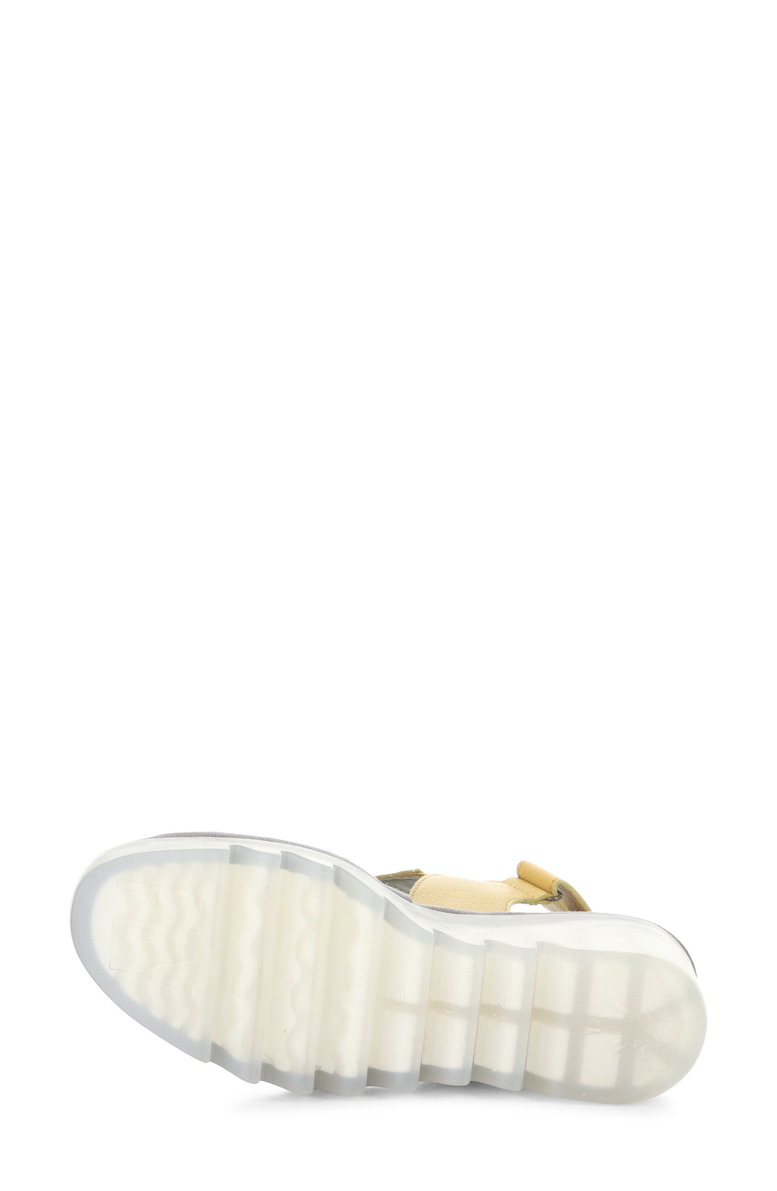 Basy Slingback Platform Wedge Sandal, Alternate, color, BUMBLEBEE