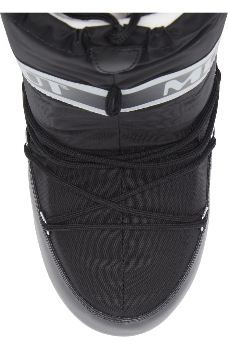 Moon Boot<sup>®</sup> Icon Water Repellent Boot, Alternate, color, Black