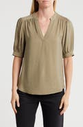 Pleione Textured Tunic Shirt