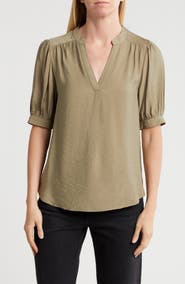 Pleione Textured Tunic Shirt