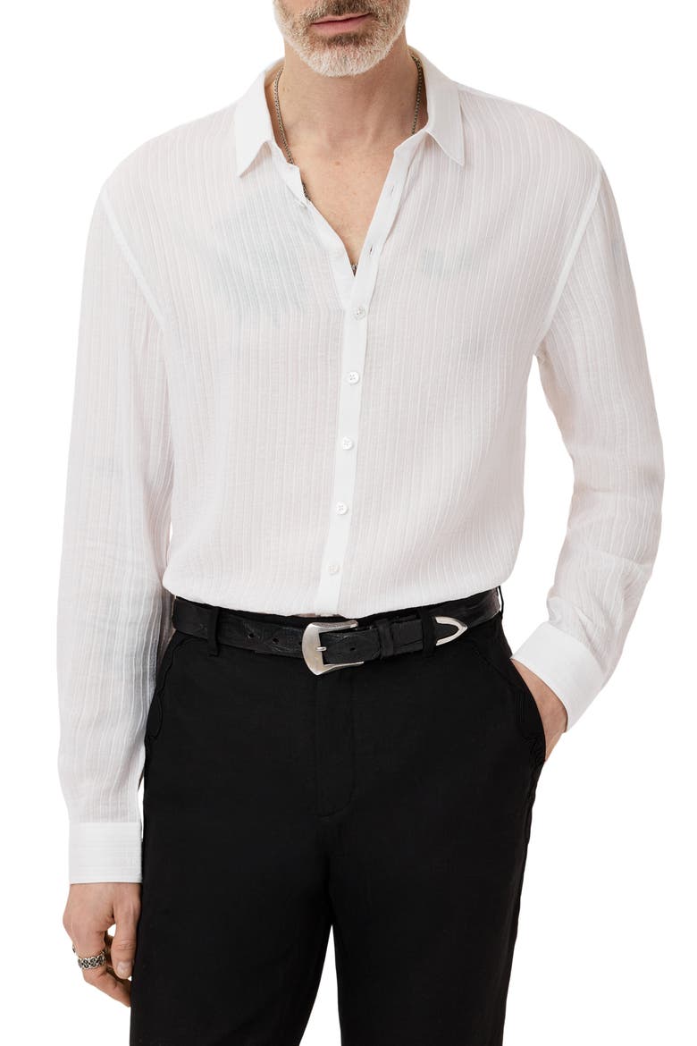 Bucks Button-Up Shirt, Main, color, CHALK