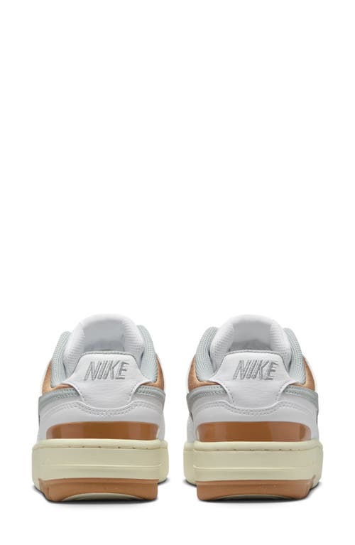 Nike Gamma Force Sneaker In White/coconut/pumice