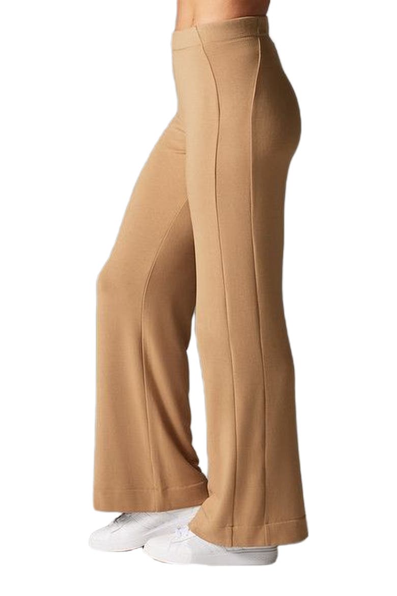 Cozy Luxe Wide Leg Pant, Alternate, color, CAMEL