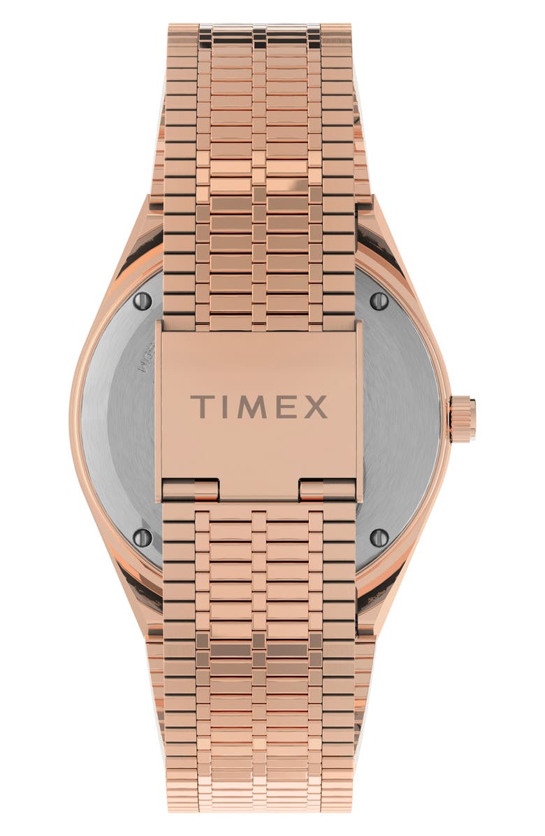 Timex<sup>®</sup> Q Bracelet Watch, 36mm, Alternate, color, Rose Gold