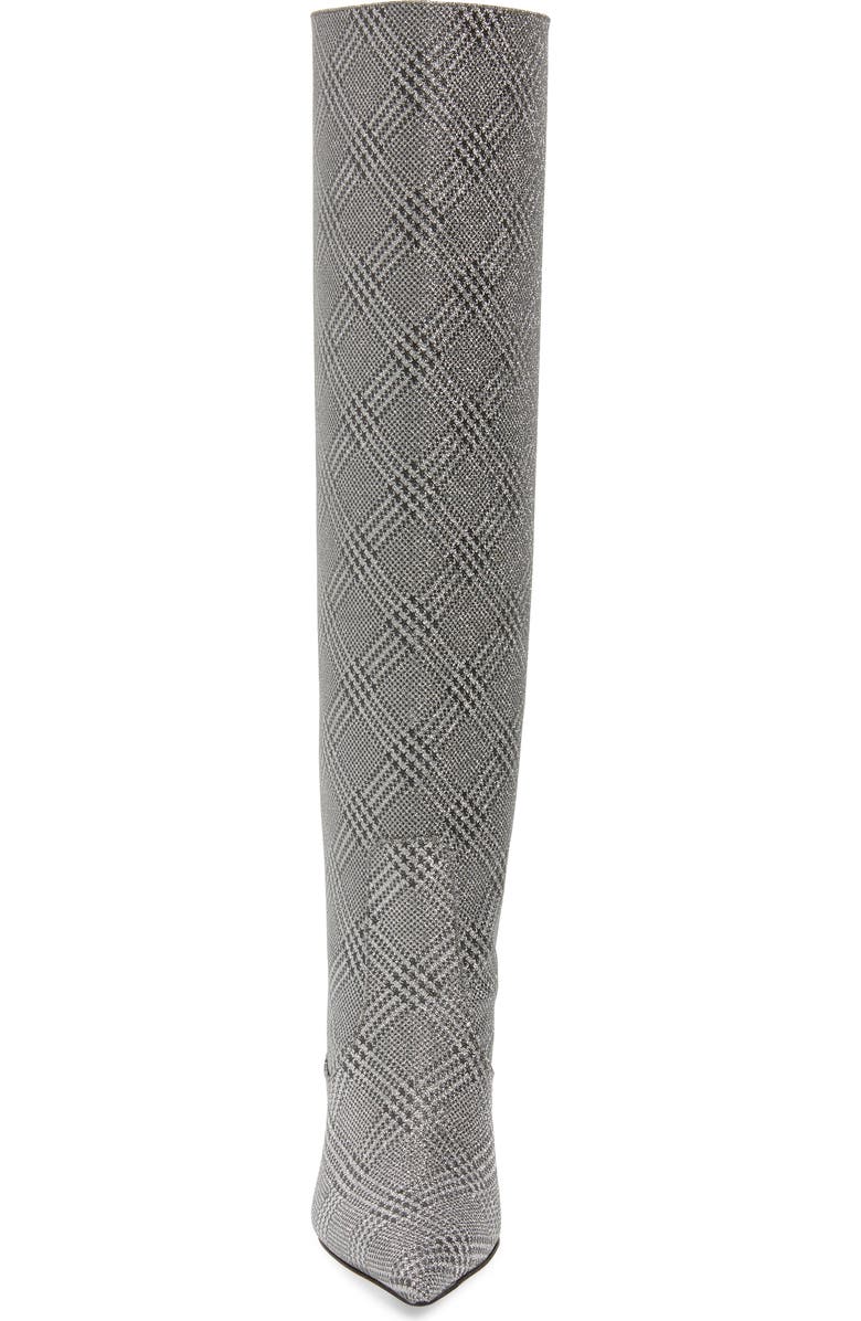 Jimmy Choo Mavis Plaid Knee High Boot, Alternate, color,