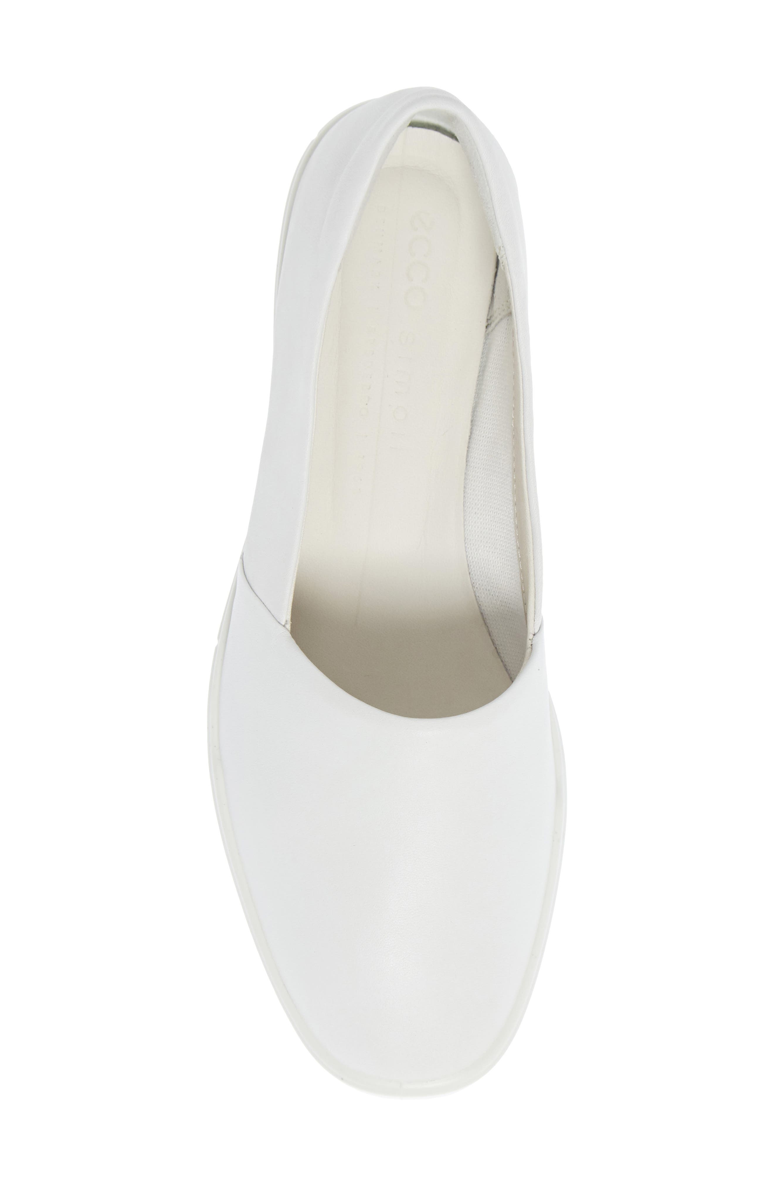 Simpil Loafer, Alternate, color, WHITE LEATHER