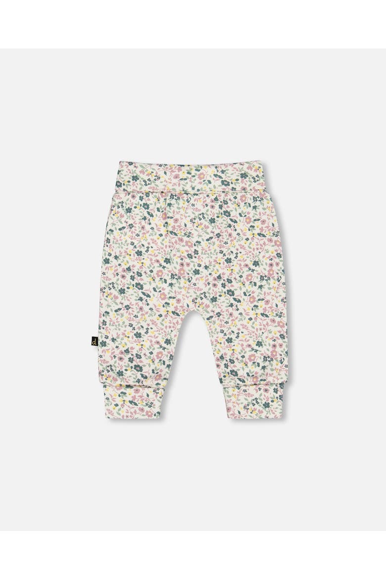 Organic Cotton Evolutive Pant, Alternate, color, Off-White Floral