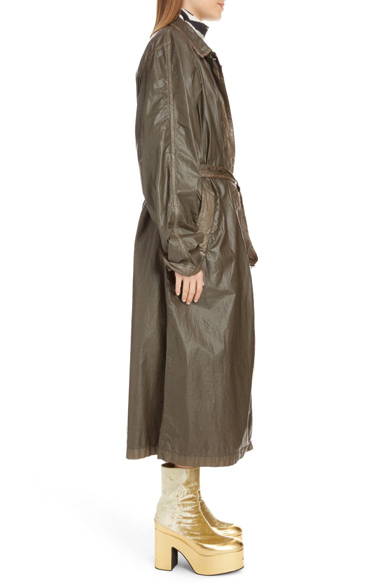 Ready Coated Cotton Coat, Alternate, color, KAKI