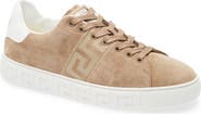 Versace Greca Suede Low Top Sneaker