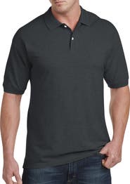 Harbor Bay by DXL Big & Tall Piqué Polo Shirt