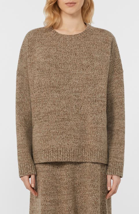 Sibari Mélange Wool Crewneck Sweater
