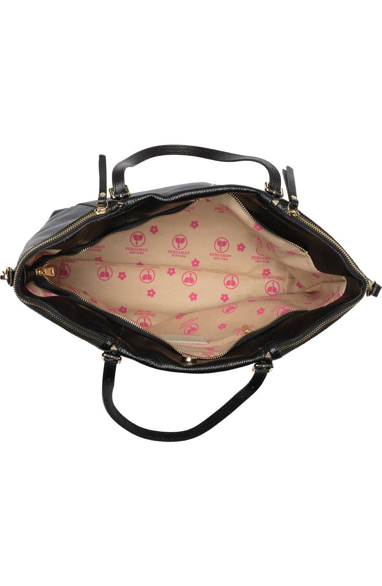 Persaman New York Georgette Leather Tote Bag, Alternate, color,