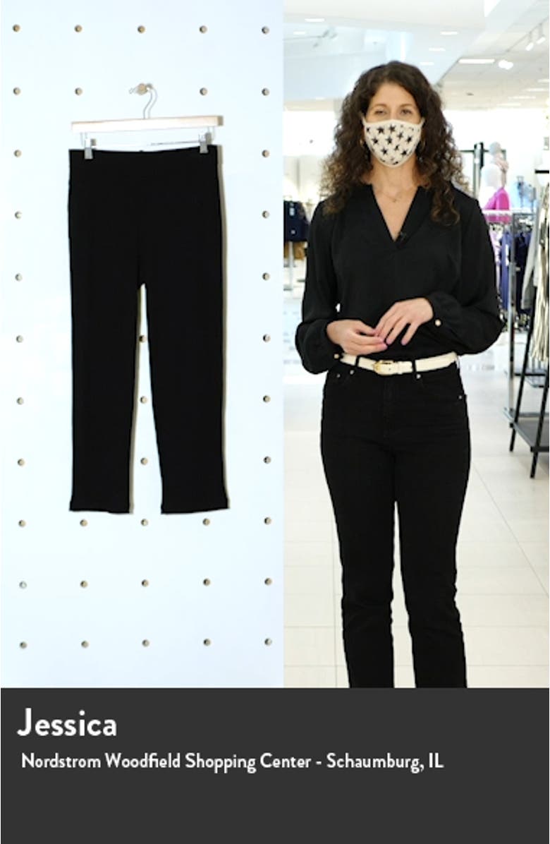 Tapered Rib Ankle Pants, sales video thumbnail