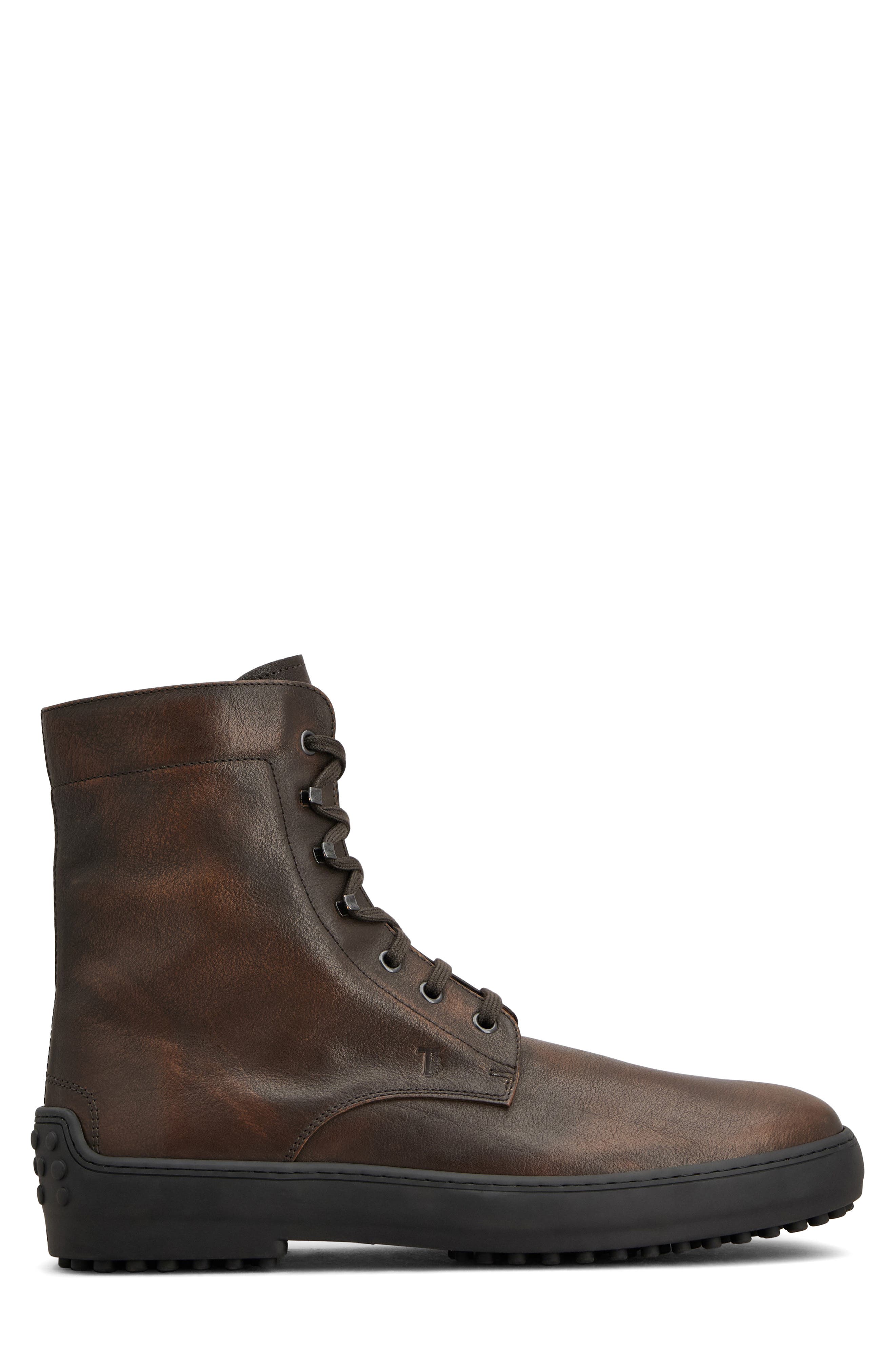 Winter Gomma Lace-Up Boot, Alternate, color, FANGO/ TORTORA
