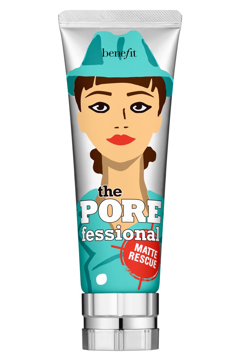 Benefit The POREfessional Matte Rescue Mattifying Gel Primer, Main, color, BLUE/ GREEN