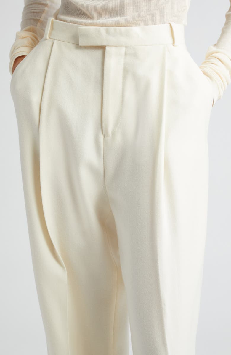 BITE Studios Ecole Wool Flannel Wide Leg Pants, Alternate, color, 