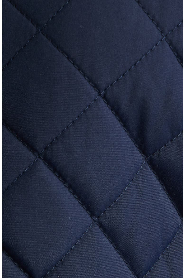 Diamond Quilted Jacket, Alternate, color, DARK NAVY