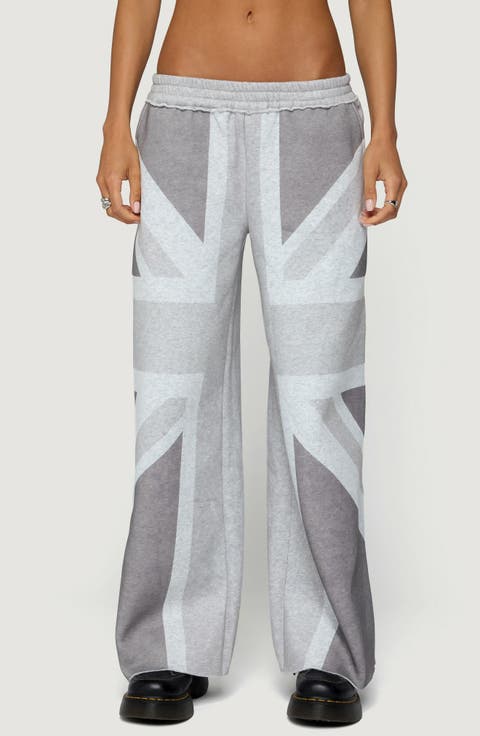London Rush Wide Leg Sweatpants