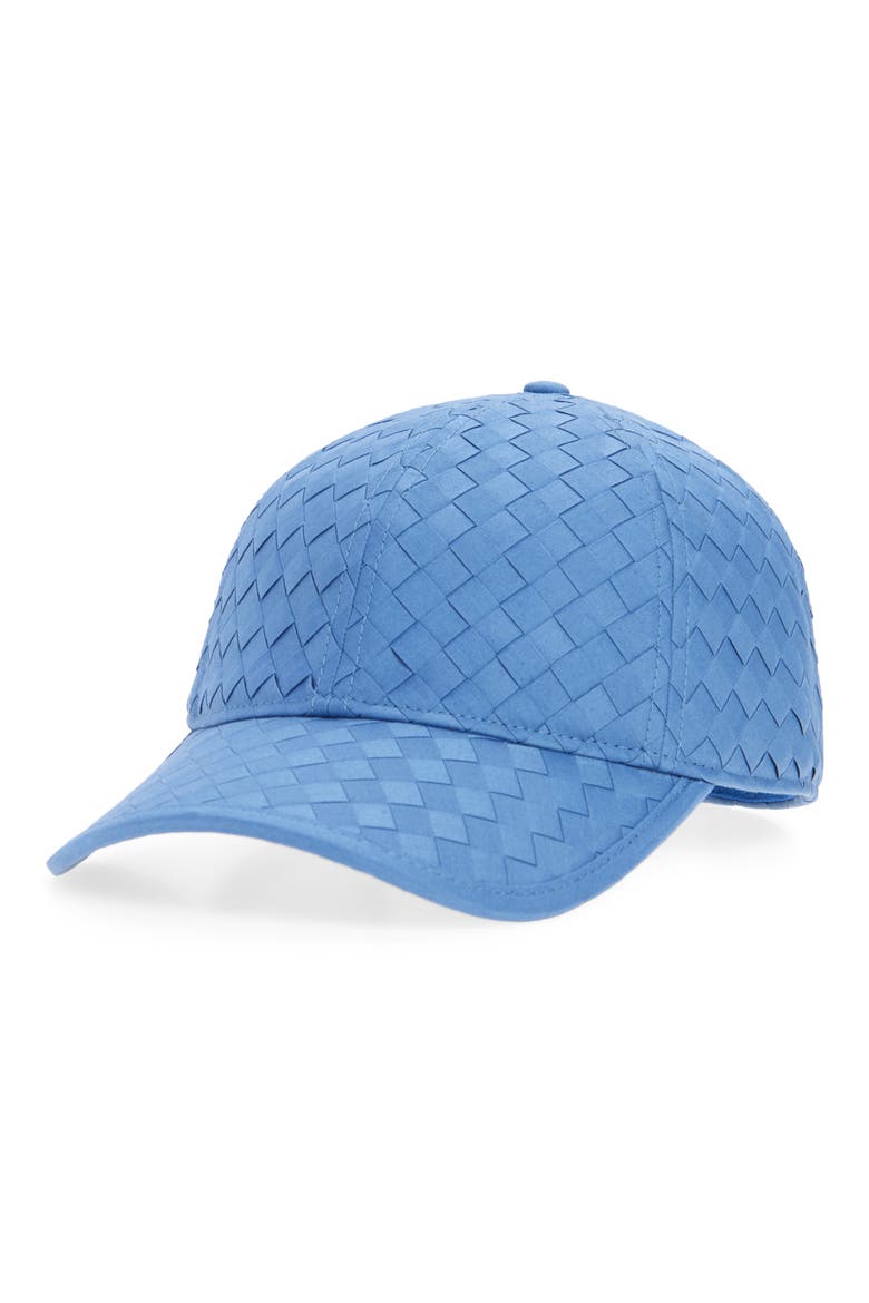 Woven Canvas Baseball Cap, Main, color, TRUE BLUE