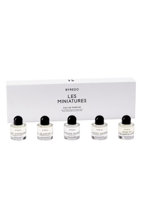 Byredo Les Miniatures Fragrance Set In Transparent