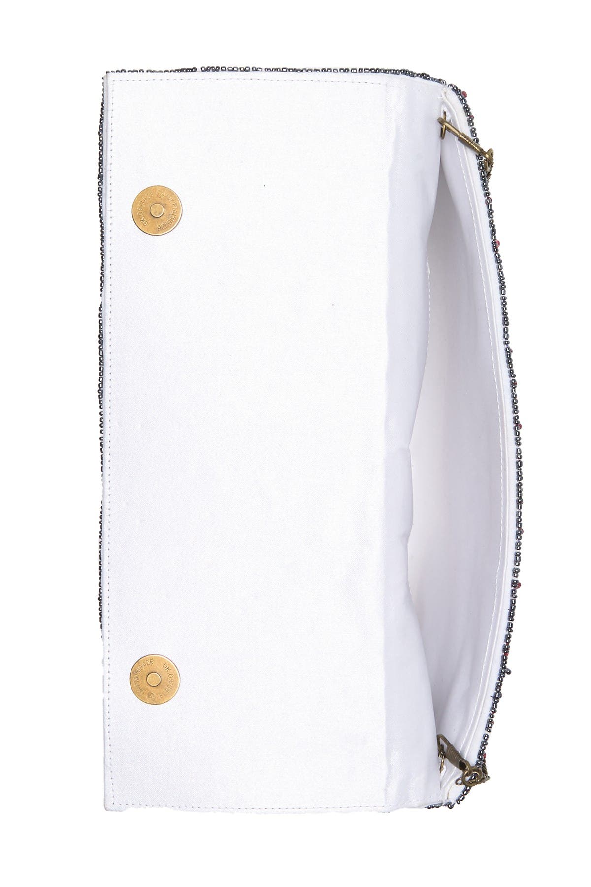 G-lish Beaded Clutch, Alternate, color, 