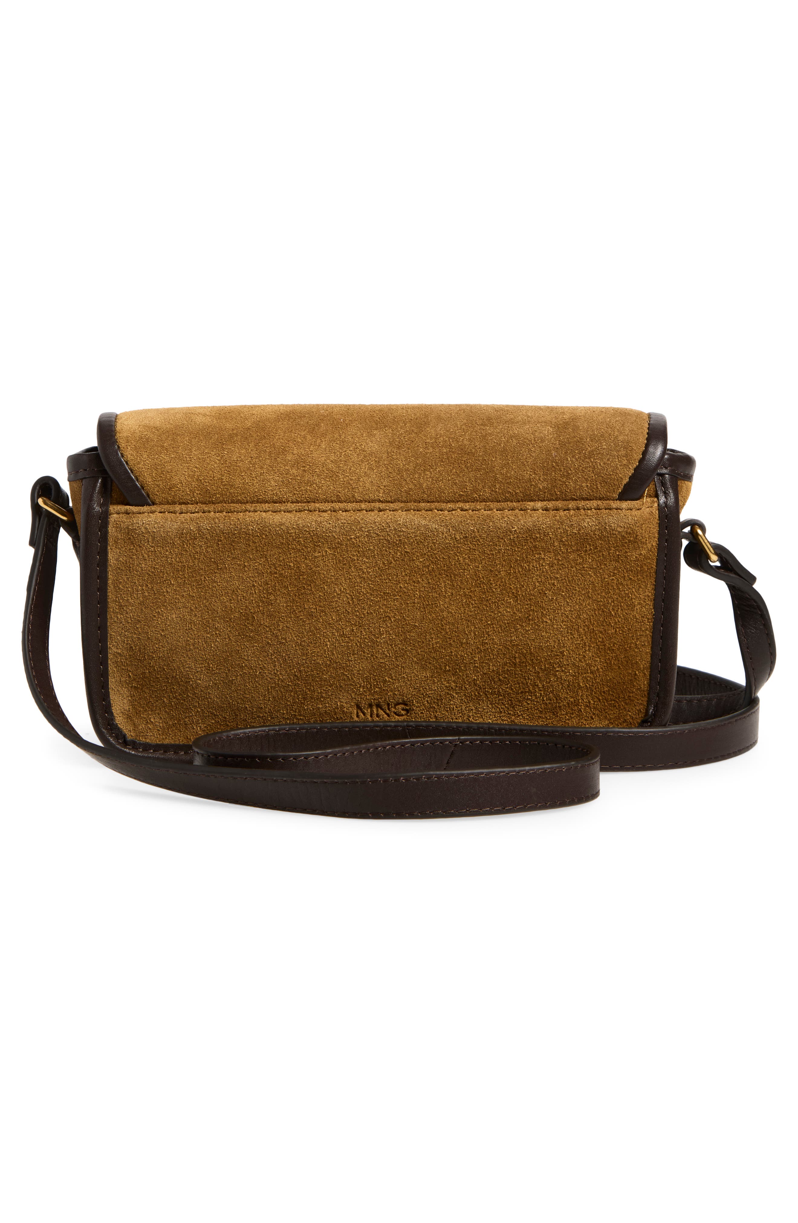 Teresa Leather Crossbody Bag, Alternate, color, MEDIUM BROWN