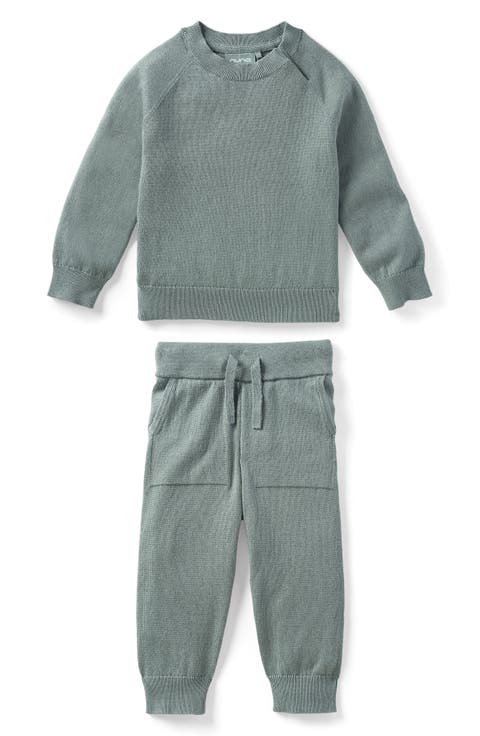 Supima Cotton 2-Piece Sweater Set