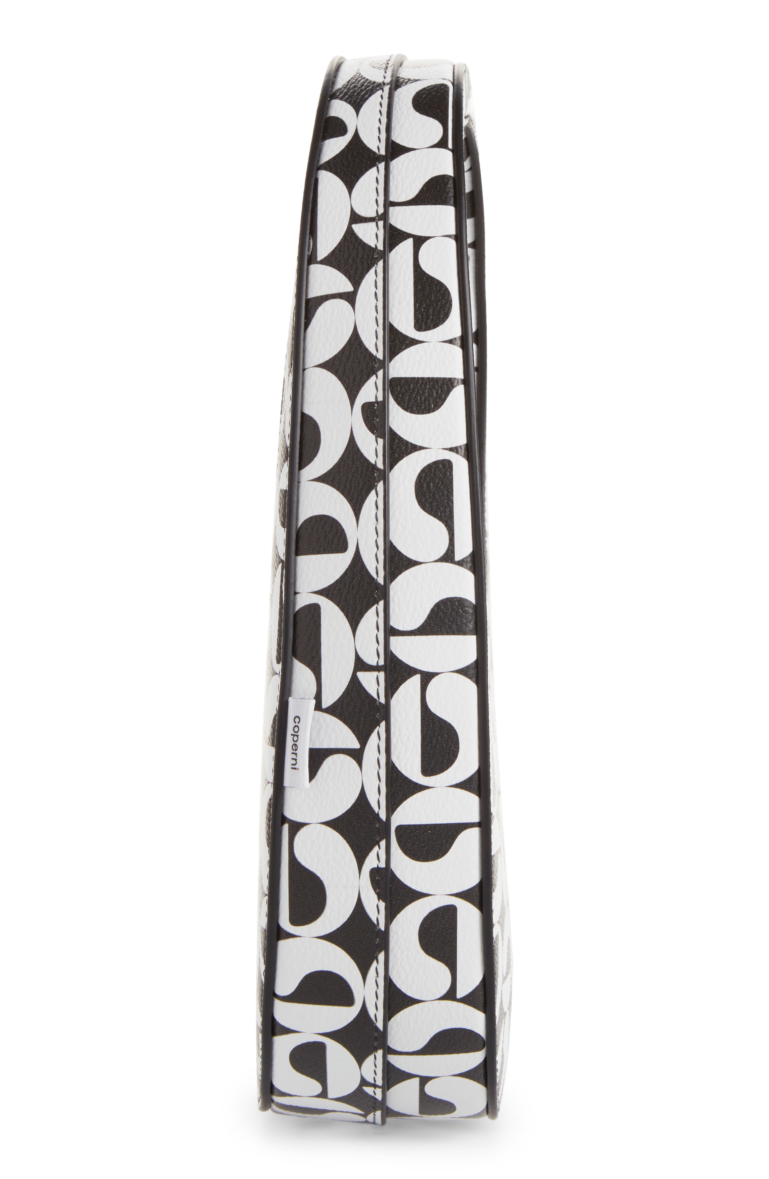 Coperni Mini Logo Print Swipe Top Handle Bag, Alternate, color, 