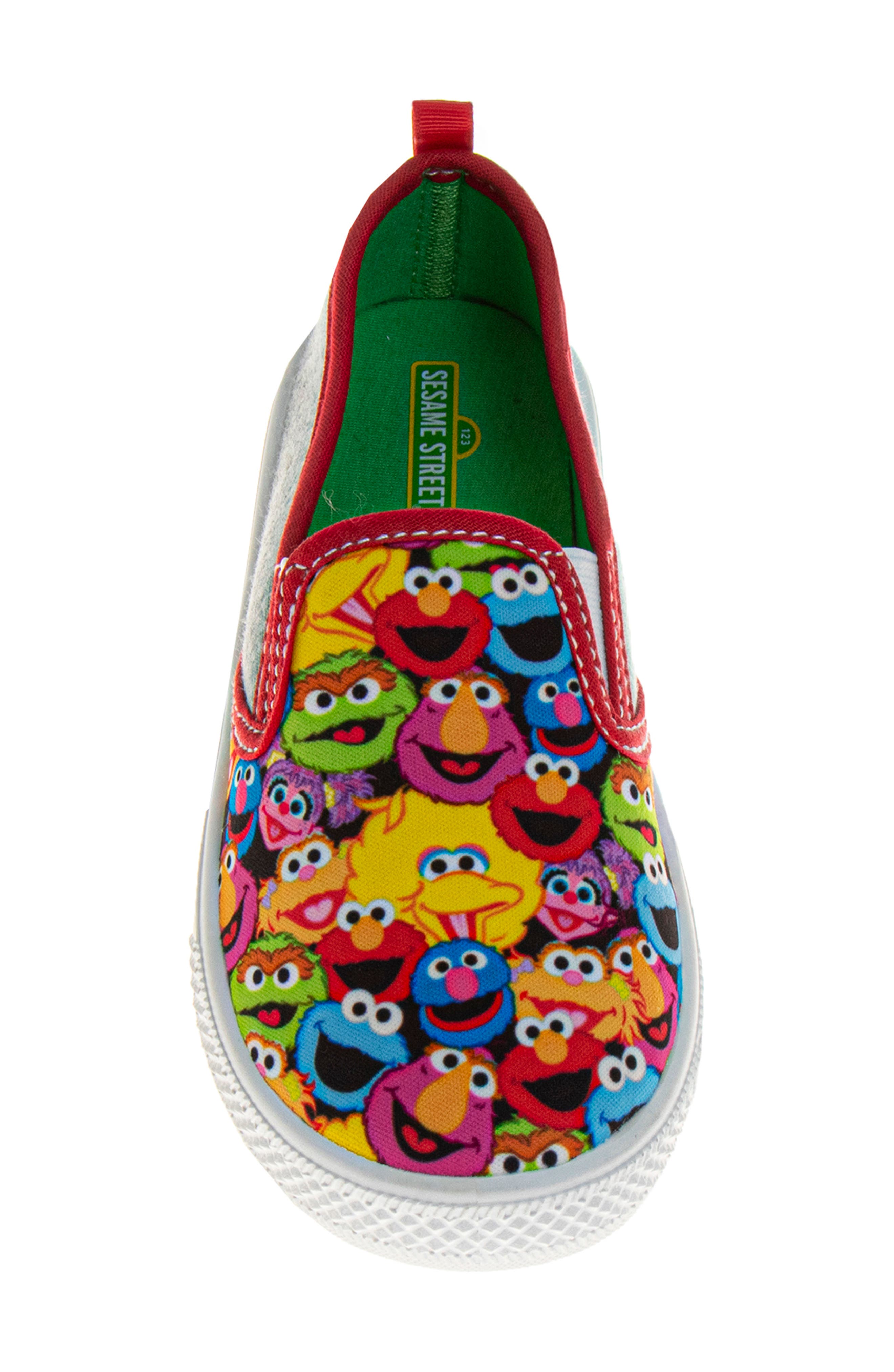 JOSMO x Sesame Street<sup>®</sup> Kids' All Your Friends Slip-On Sneaker, Alternate, color, 