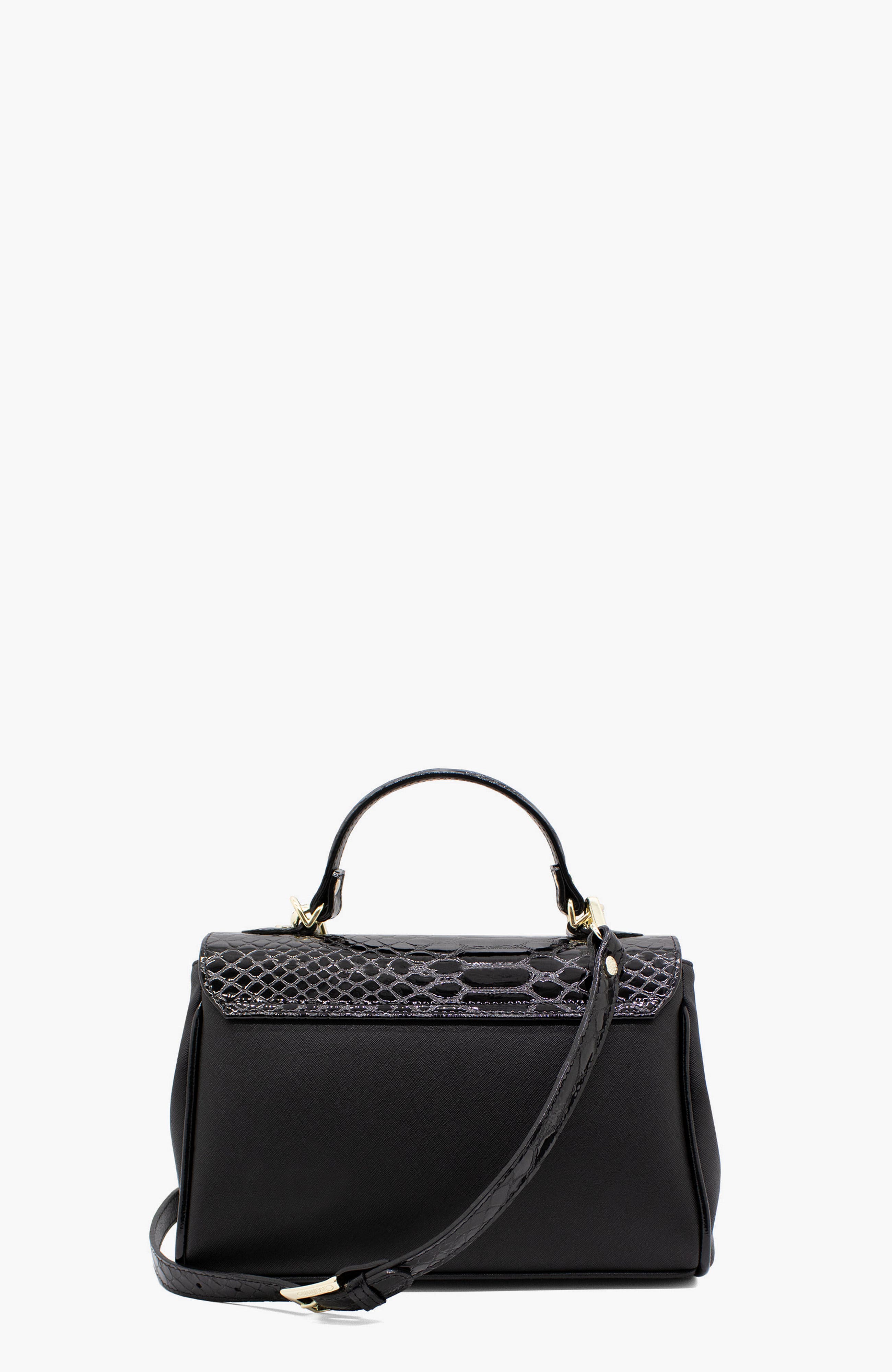 Cherry Blossom Handbag 526, Alternate, color, Black