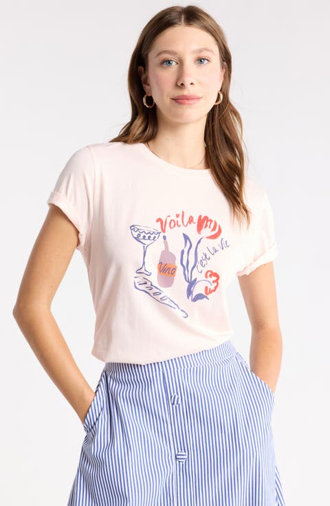 Crewneck Graphic T-Shirt