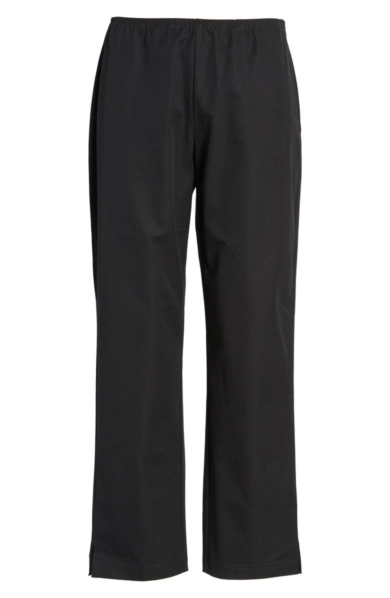 Eileen Fisher Organic Stretch Cotton Twill Ankle Pants, Alternate, color,