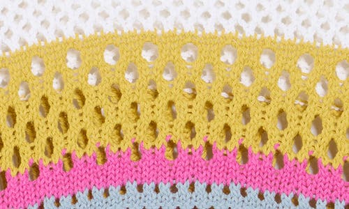 525 525 ARYA OPENWORK SWEATER 