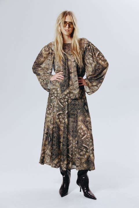Patterned Blouse