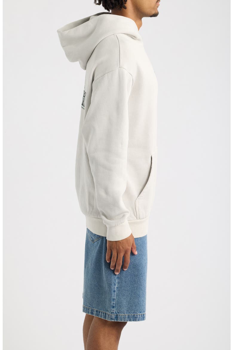 Pisces Logo Graphic Cotton Blend Hoodie, Alternate, color, LUNAR ROCK