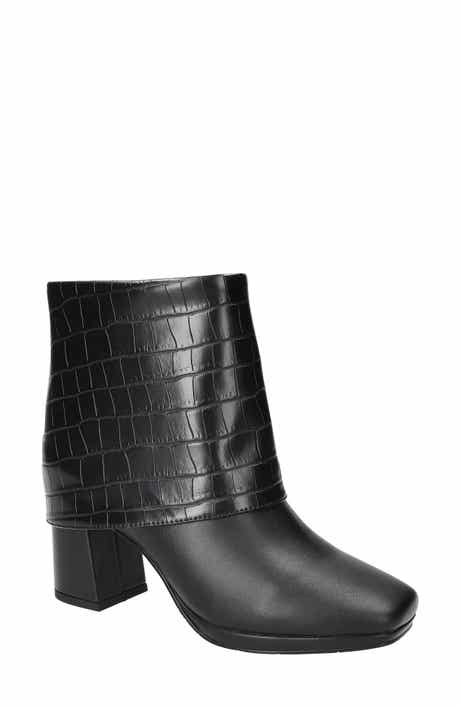 EASY STREET Sutton Foldover Cuff Platform Bootie