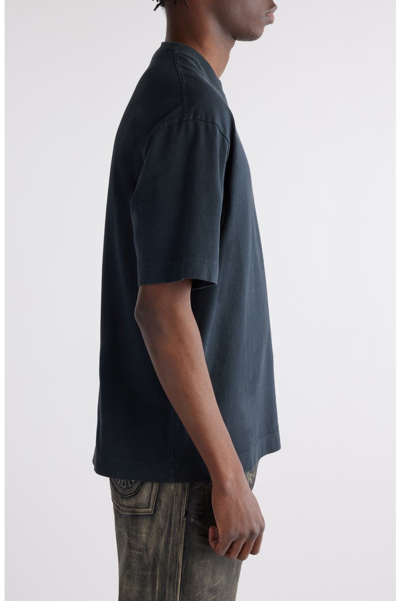 Oversize Logo T-Shirt, Alternate, color, BLACK