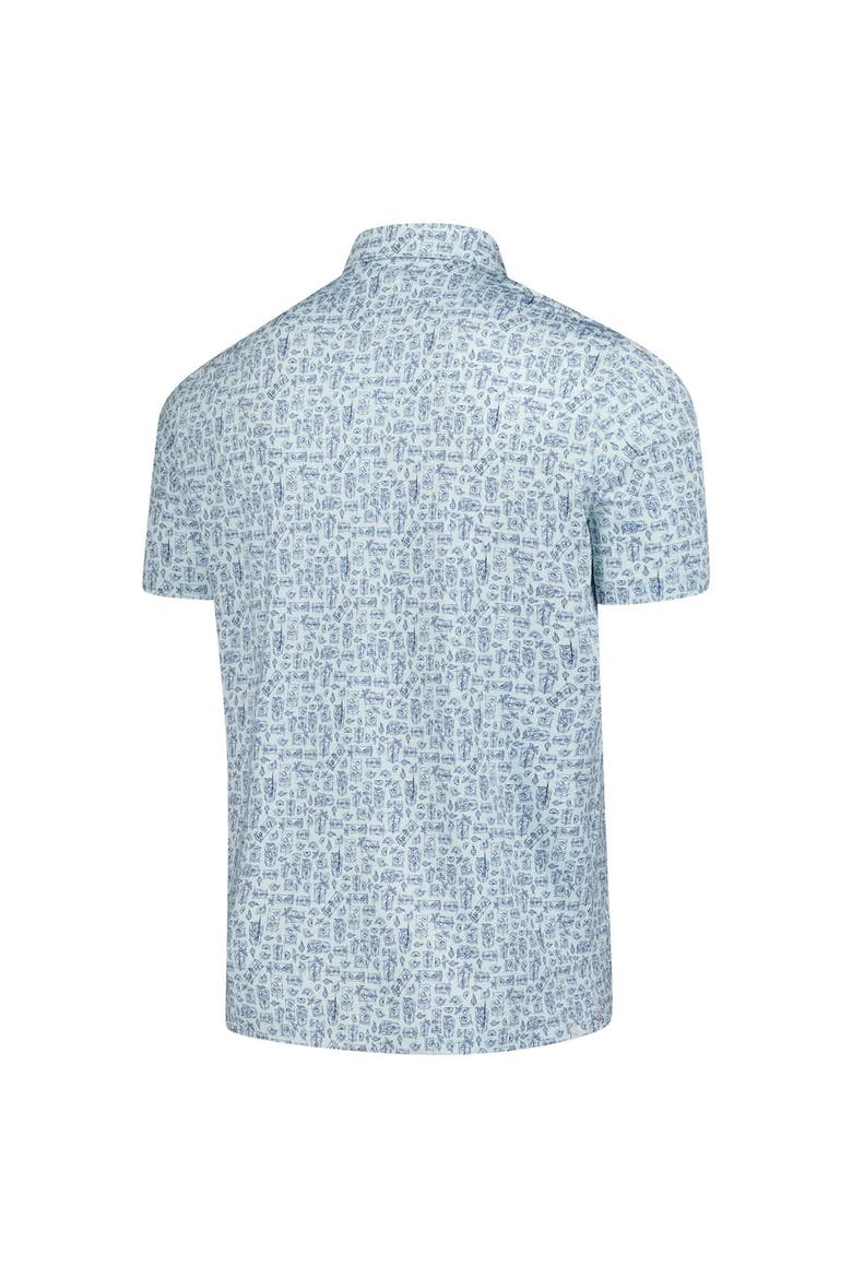Men's Puma Light Blue Arnold Palmer MATTR Sketch Polo, Alternate, color, Light Blue