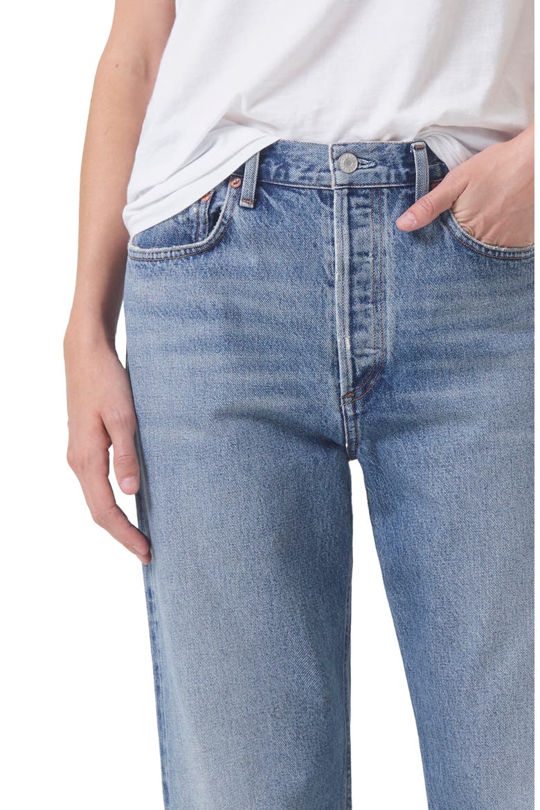 Fran High Waist Wide Straight Leg Jeans, Alternate, color, INVENTION