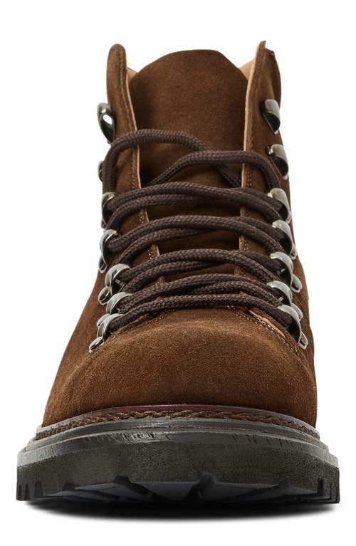 Aquatalia Denali Water Resistant Lace-up Boot In Brown