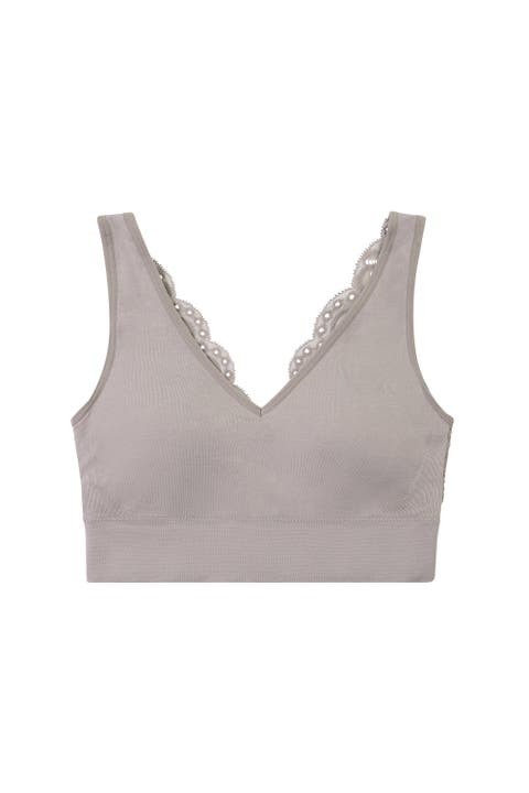 Soft V Lace Reversible Bralette