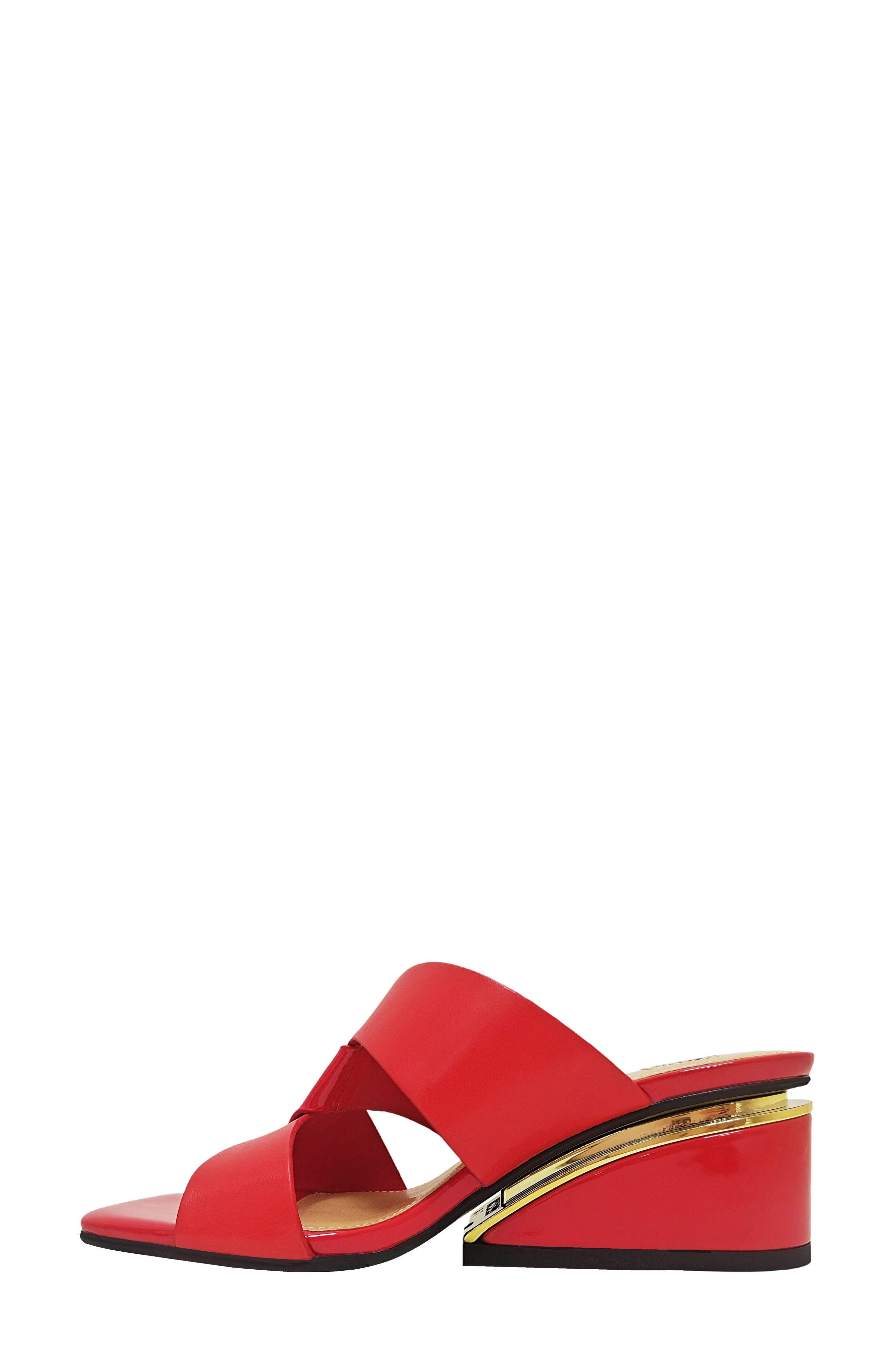 Magical Wedge Sandal, Alternate, color, RED