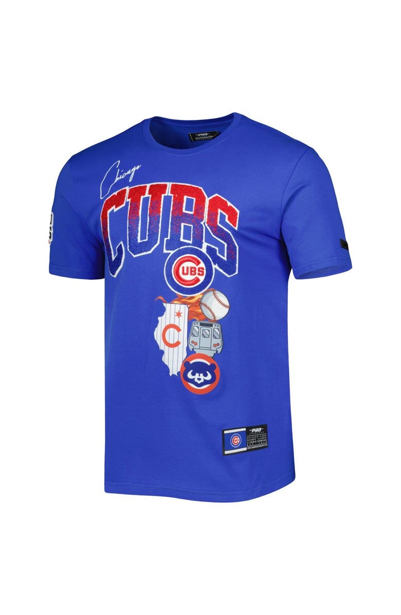 PRO STANDARD Men's Pro Standard Royal Chicago Cubs Hometown T-Shirt, Alternate, color, Royal