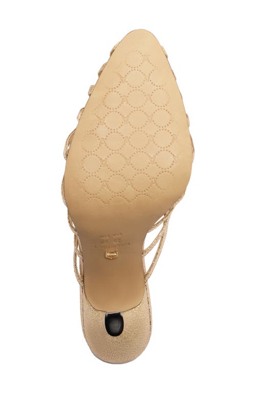 Arezzo Lucia Sandal In Gold