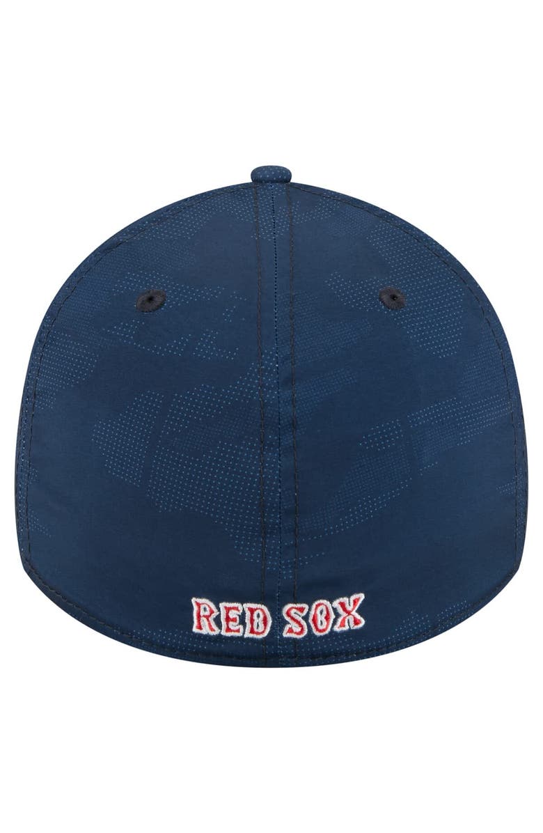 New Era Men's New Era Navy Boston Red Sox Tonal Camo 39THIRTY Flex Hat, Alternate, color, Navy