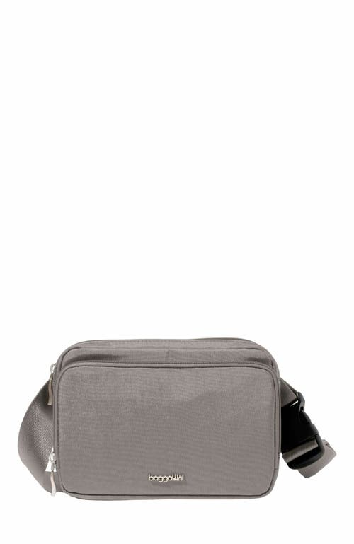 BAGGALLINI Modern Belt Bag Sling in Sterling Shimmer at Nordstrom