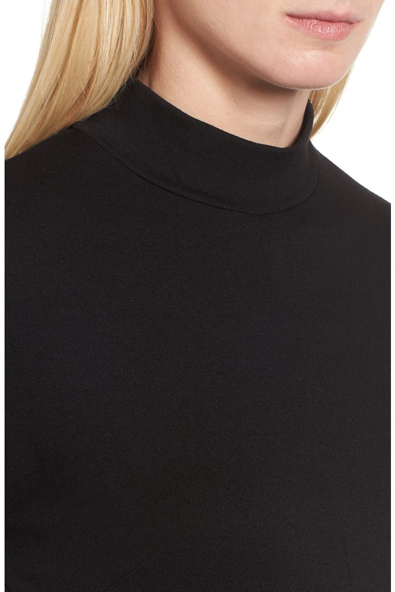Kennett Maternity Dress, Alternate, color, CAVIAR BLACK