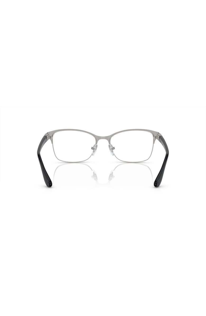 Vogue Eyewear 51mm Rectangle optical glasses, Alternate, color, Black