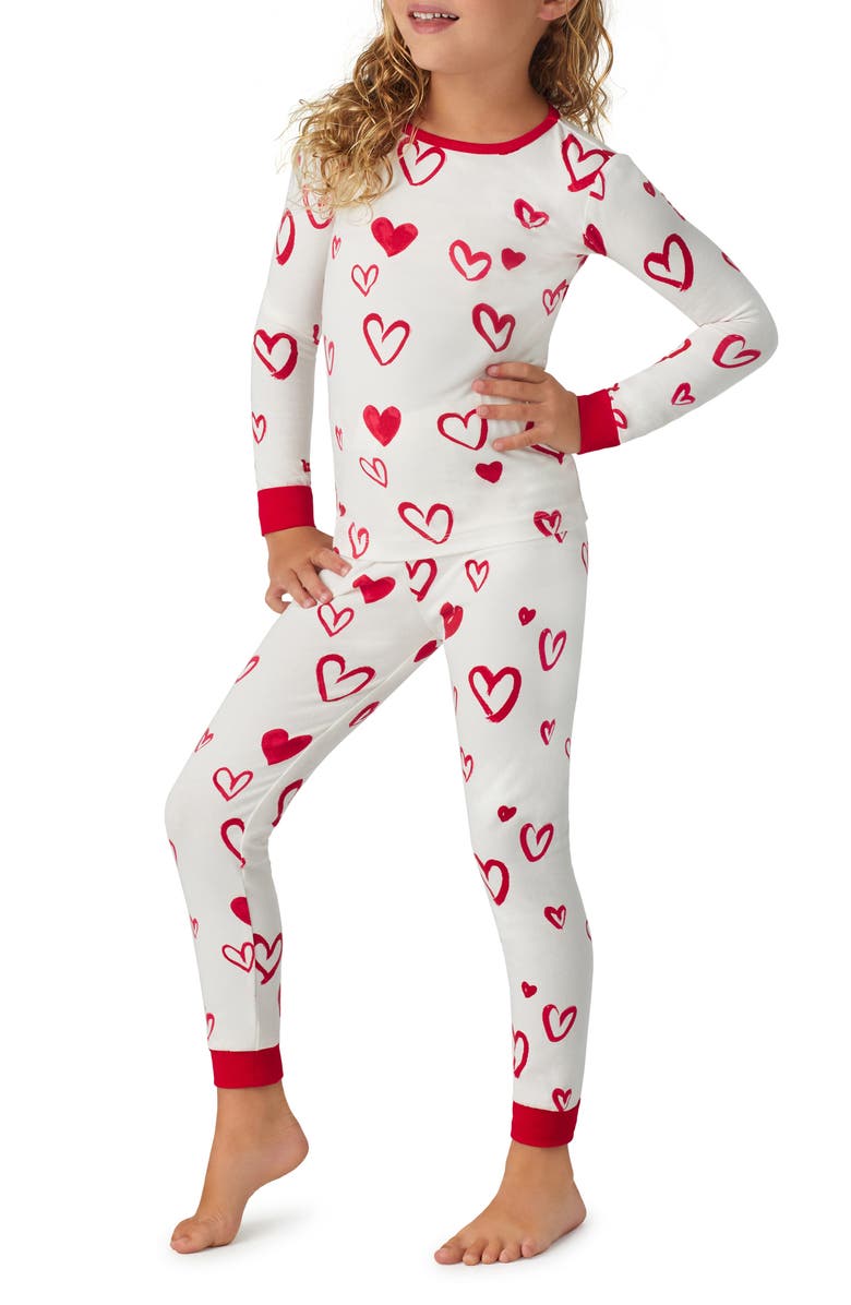 BedHead Pajamas Kids' Fitted Two-Piece Pajamas, Alternate, color,